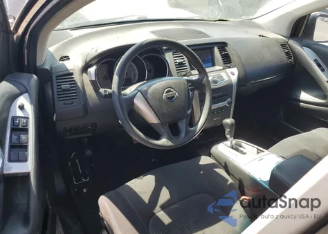 2009 Nissan Murano S z USA, uszkodzony, nr VIN JN8AZ18UX9W023498